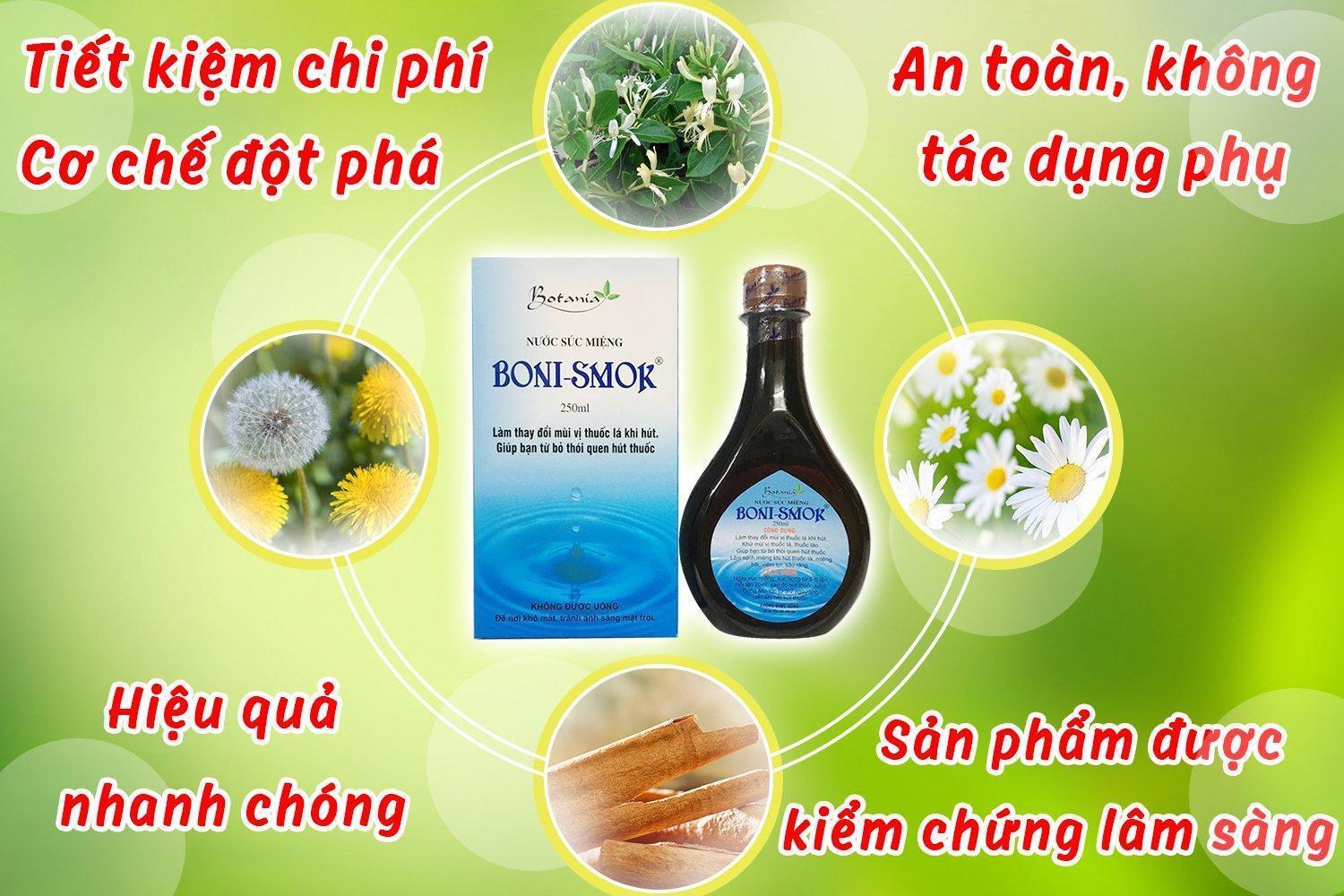 Ưu điểm của Boni-Smok